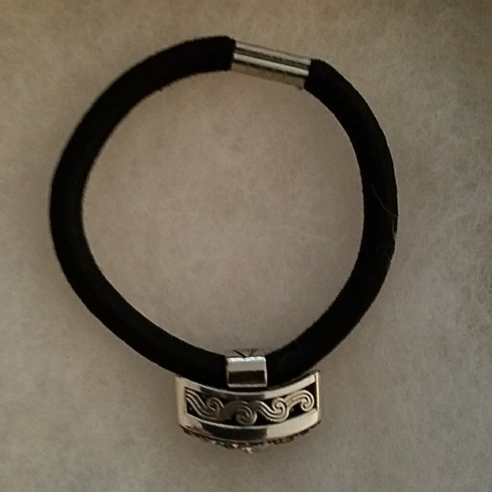 Brighton Swarovski stones ponytail holder